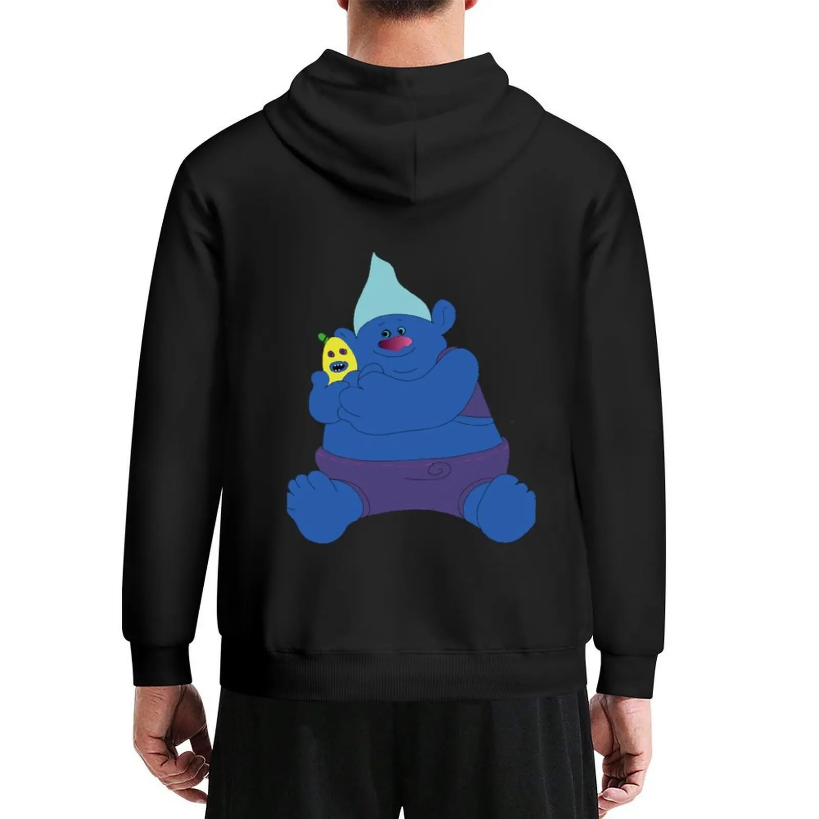 Толстовка Biggie from Trolls and Dreamworks, одежда в корейском стиле, одежда в стиле аниме, эстетичная одежда, мужская одежда, японская толстовка