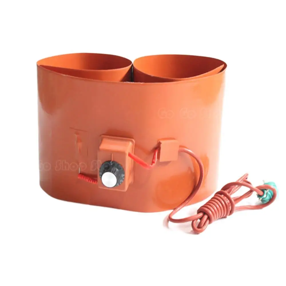 Фото 200L барабан L коммерческого использования Silikon Sabuk Pemanas Pita Silicone Pemanas Karet Silicon Penghangat Tangki Gas Logam Barel Pemanas 1740x250MM №5