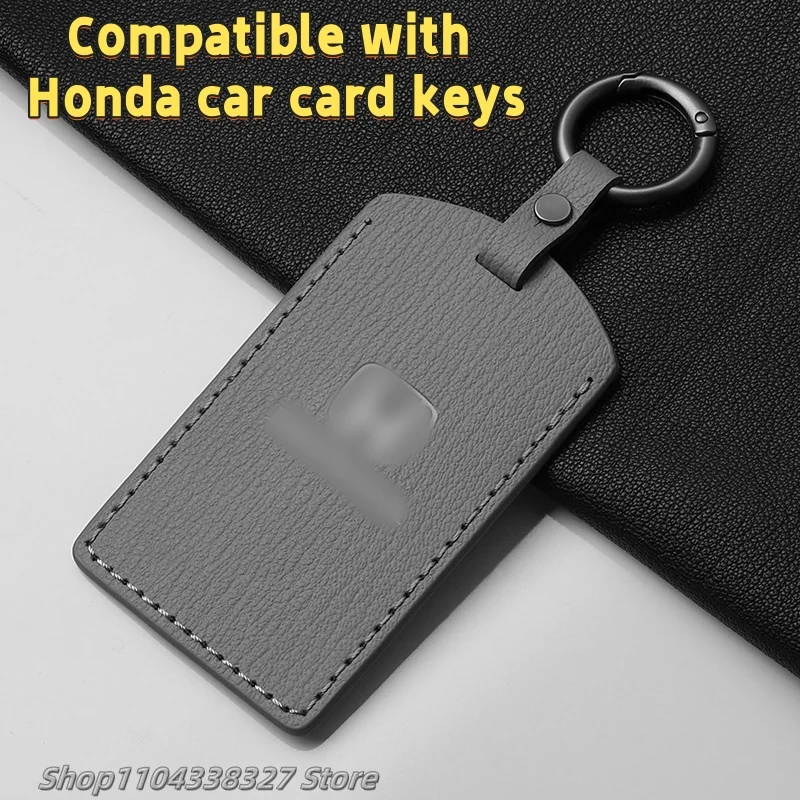 Для Honda клетчатый держатель для ключей от козьей кожи ZRV XRV Civic NFC Accord CRV23 кожаный чехол для ключей для мужчин и женщин