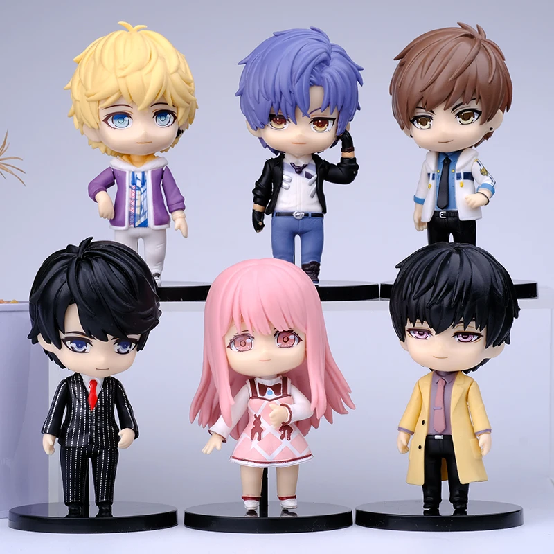 Mr. Love: Queen's Choice Blind Box Toy Bai Qi Xu Mo Zhou Qiluo Li Zlarla Ling Xiao Фигурки Декоративные статуи Модели Куклы Подарок