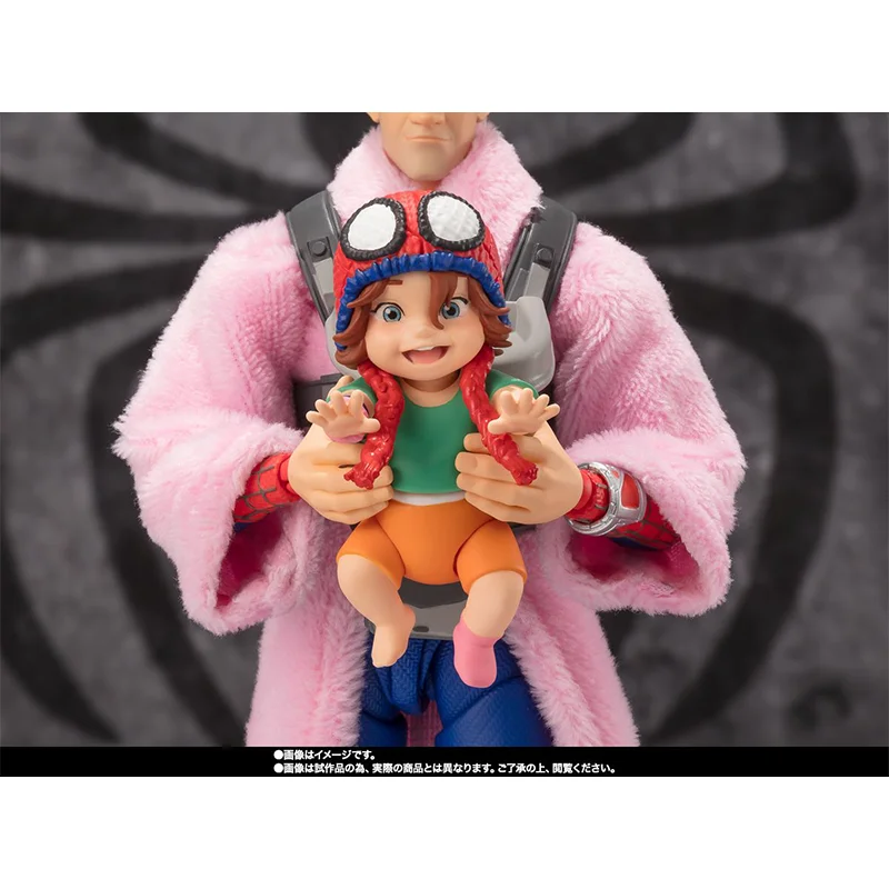 Фото 100% в наличии, оригинальный Bandai S.H.Figuarts SHF Peter B Parker Mayday Parker Spider Man Across the Spider Verse, аниме-модель игрушки №4