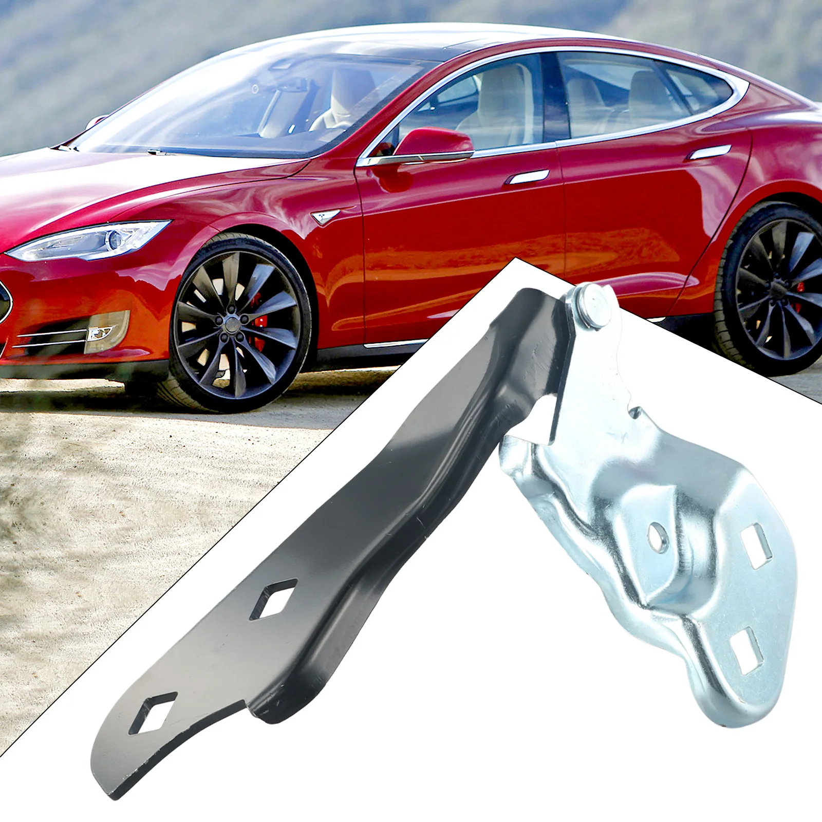 Замена детали петли капота, совместимая с левой стороной для Tesla Для моделей, произведенных в годы семьнадцать и двадцать (art.: 3920cfc0cf8c8) - 3920cfc0cf8c8