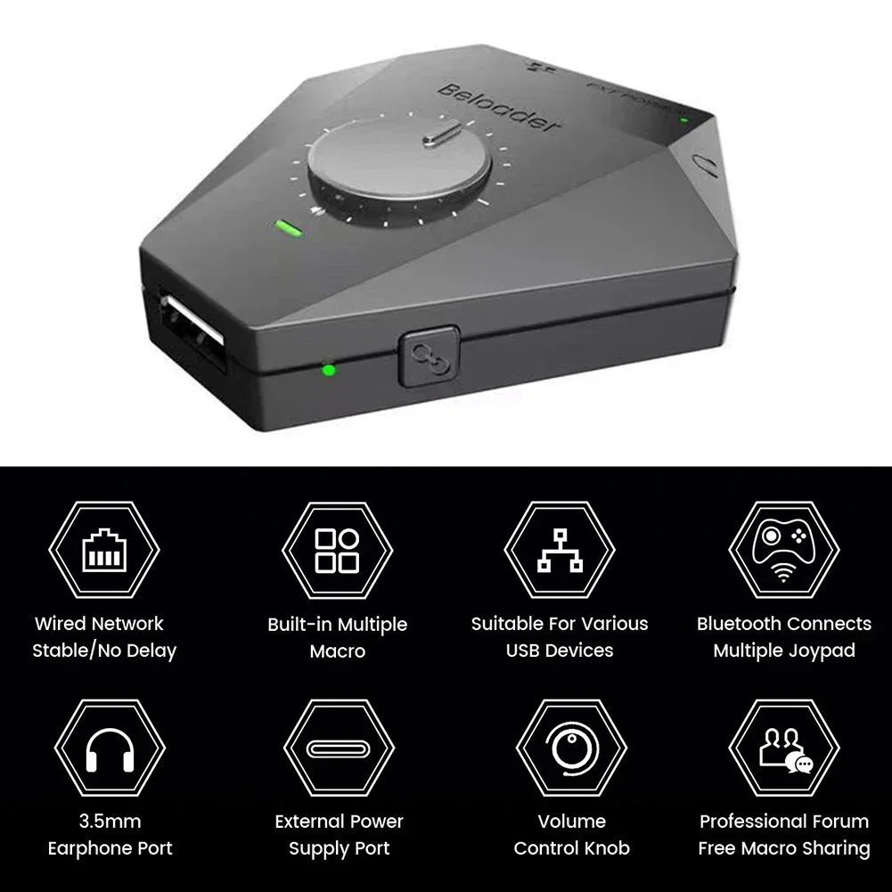 Shunmaii Beloader Pro Bluetooth-адаптер, высокоскоростной преобразователь, USB-разъем 3,5 мм