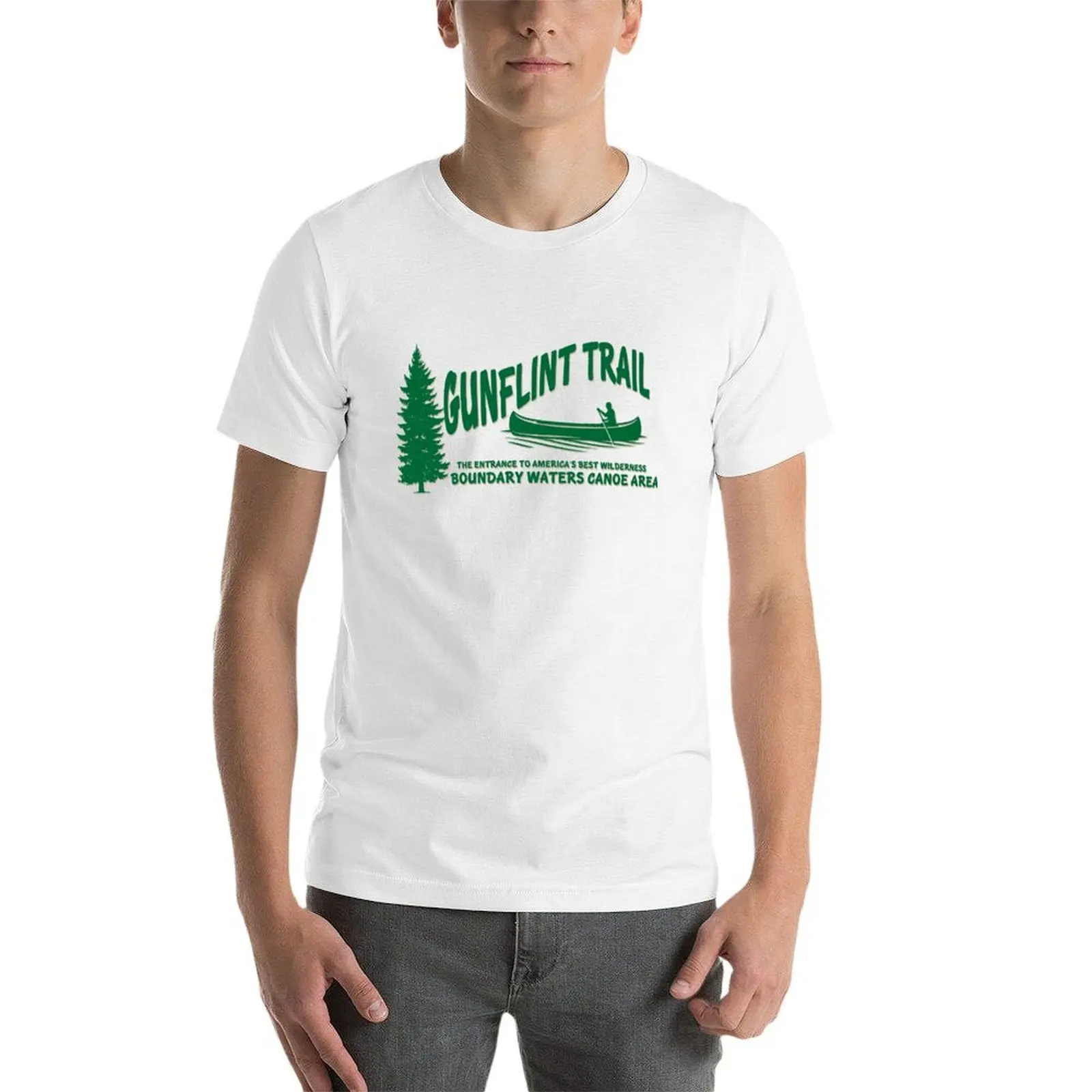 Фото Gunflint Trail BWCA футболка мужские футболки для мужчин футболка футболка с индивидуальным принтом №4