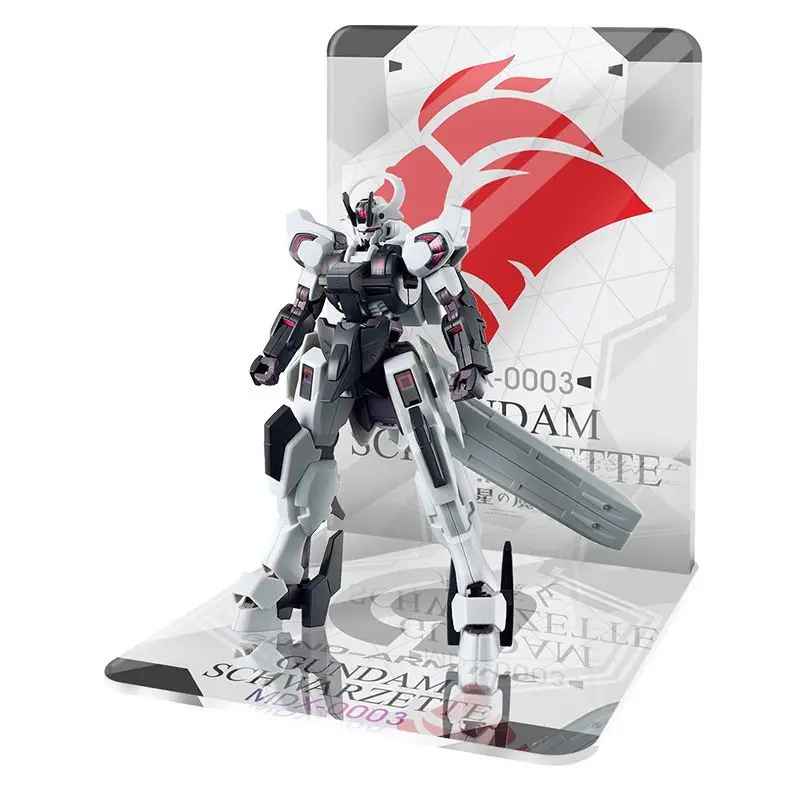 Новый аниме 1/144 мобильный костюм Gundam The Witch From Mercury Schwarzette, акриловая фотография на заказ