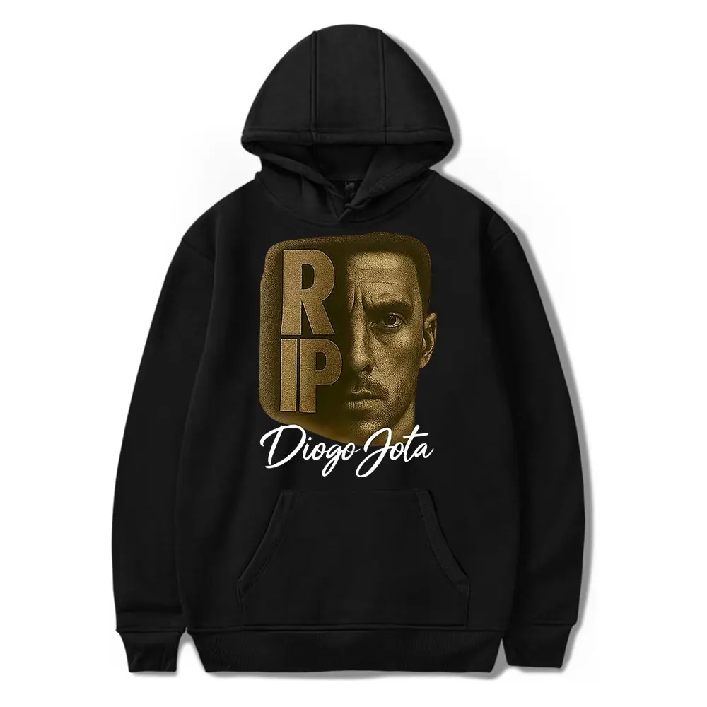 Толстовка Diogo Jota Tribute Forever a Red Angel Tee RIP Jota 1996–2025 Merch Толстовка Мужчины Женщины Хип-хоп Спортивный пуловер Толстовка