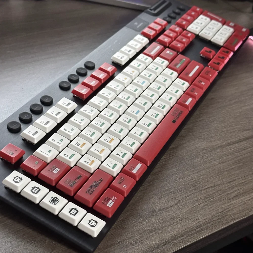 GEFENSI подходит для механической клавиатуры Logitech G913, колпачки для клавиш «сделай сам», G913TKL G915 G813 G815, полупрозрачные колпачки для клавиш