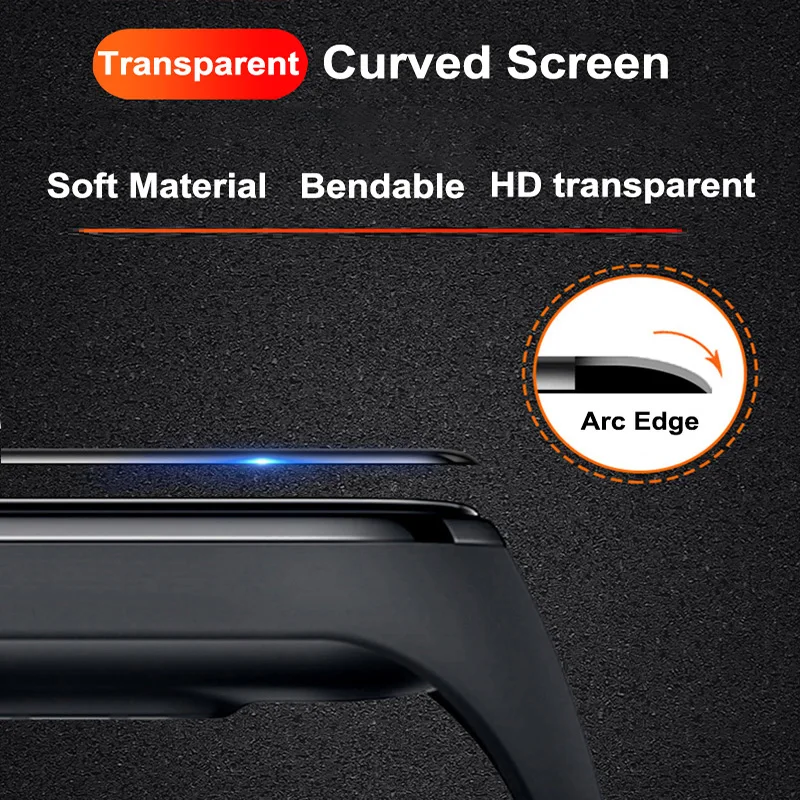 Фото Мягкое закаленное стекло для Xiaomi mi band 8, полноэкранная защита для Xiaomi Mi Band 7 Pro 6 5 4, чехол для смарт-часов, защитная пленка №3