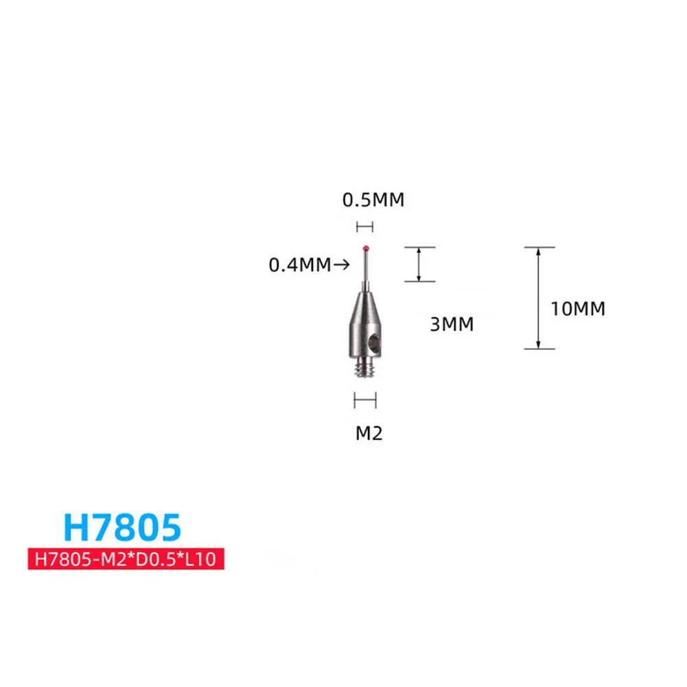 Сенсорный зонд M2 CMM, наконечники датчика CMM Stylus Ru с шаровой головкой для 3D универсального электрического и тестового оборудования