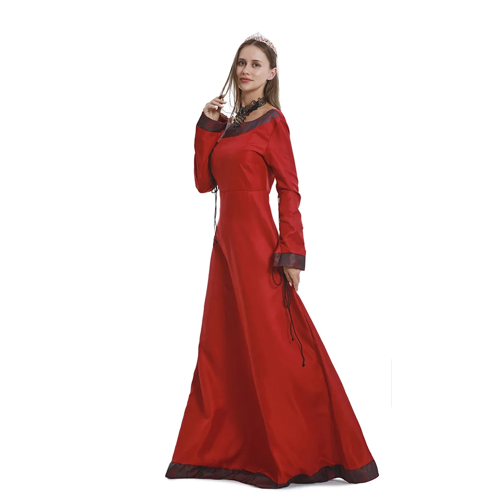 Хэллоуин, косплей, вампир, Mewah IR, Pengadilan покупки, пертенгахан, Wanita Eropa Gaun, Elegan, резиновый, безразмерный, Vintag (art.: 3920c2e4324cc) - 3920c2e4324cc