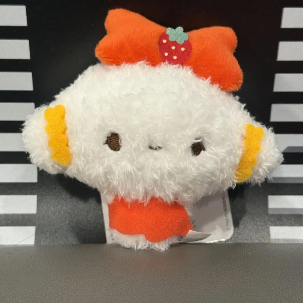 Фото Kawaii Sanrio Cogimyun Rainbow Park плюшевый брелок для куклы и девочек, рюкзак на молнии, подвеска, украшение, креативная мультяшная плюшевая игрушка в подарок №3
