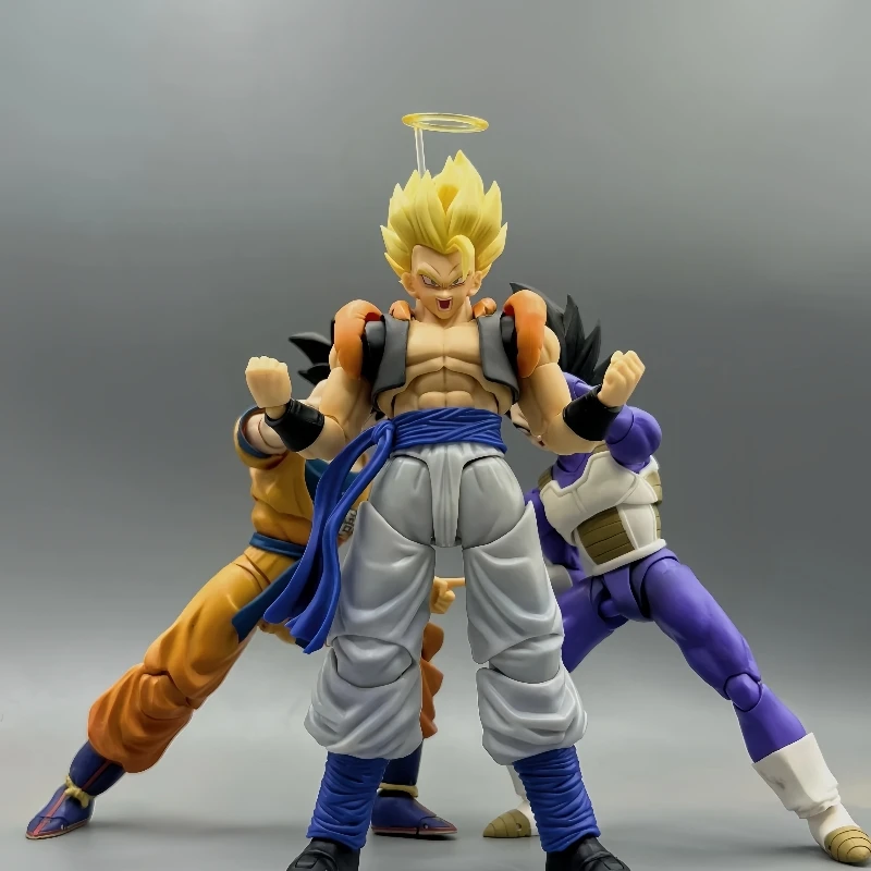2025 Новая горячая распродажа, высокое качество, в наличии, фигурка Gogeta Dragon Ball Z Shf Gogeta Super Saiyan Trunks, экшн-игрушки, подарки