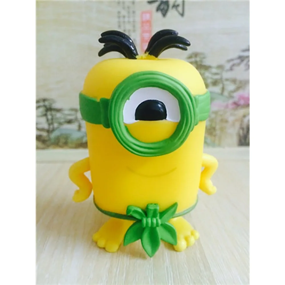 Фото FUNKO POP Миньоны игрушки фигурки популярный мультфильм милая кукла Кевина модель ручной работы детский любимый подарок на день рождения изысканный подарок №4
