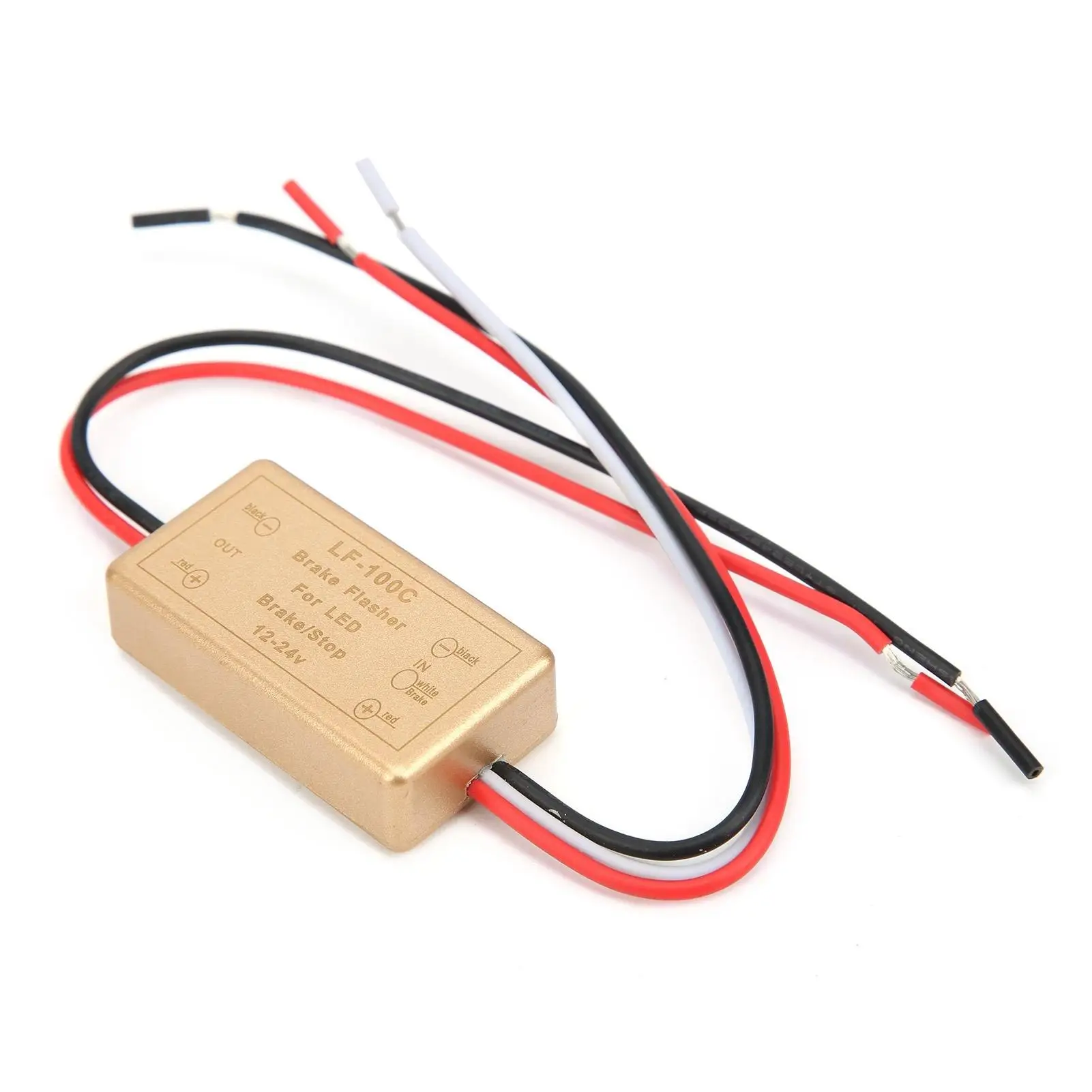 Фото DE- LF-100C Auto-LED-Licht-Steuermodul-Schalter-Relais-Blinker Einfaches Instal №5