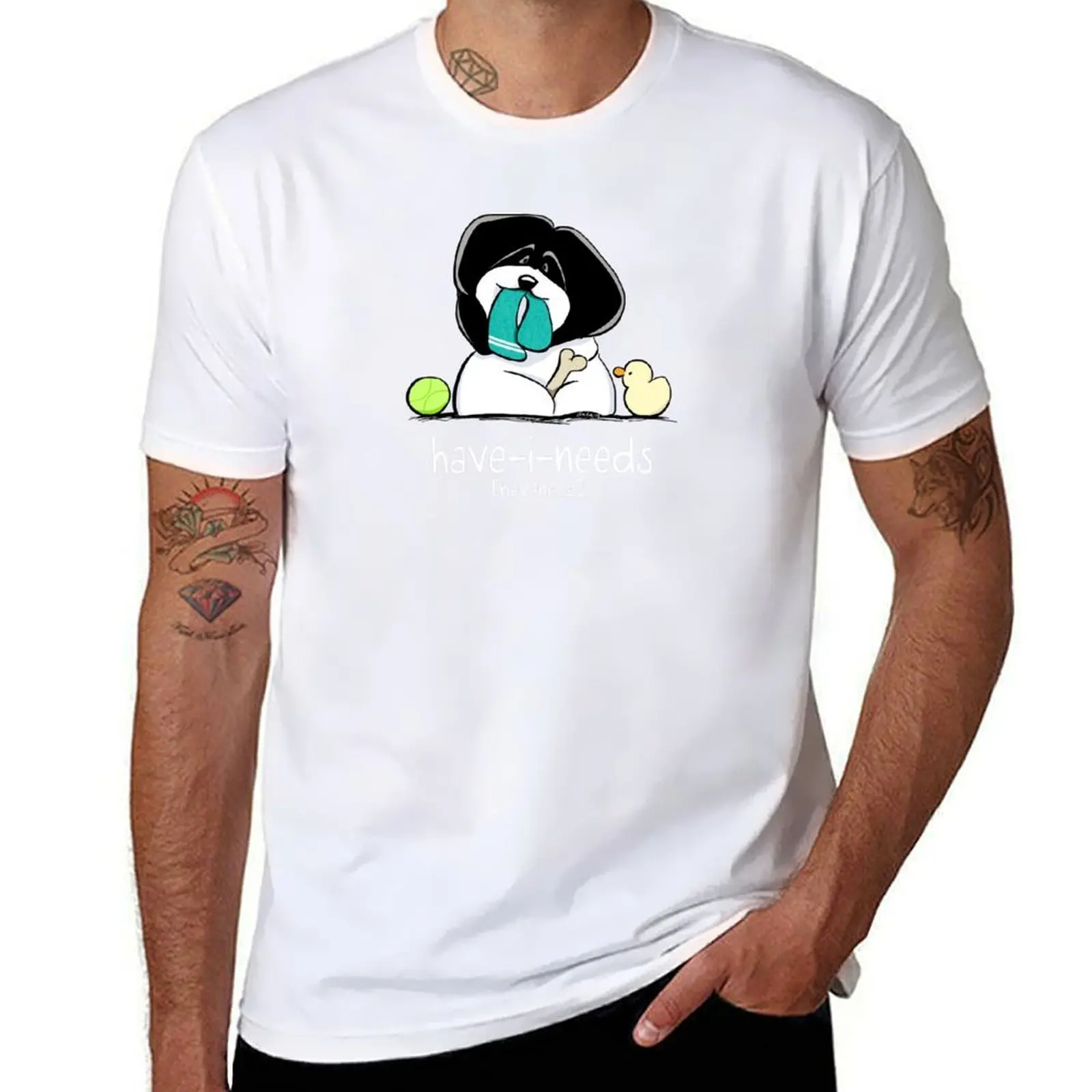 Have-i-Needs Havanese {white} Футболка футболки хлопок 100% мужские футболки хлопковая футболка