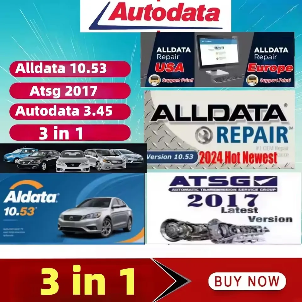 Новейшая ссылка alldata 10.53 с автоматическими данными 3,45 ATSG, программное обеспечение для авторемонта Alldata, программное обеспечение для всех данных, автомобильное программное обеспечение со схемой проводки