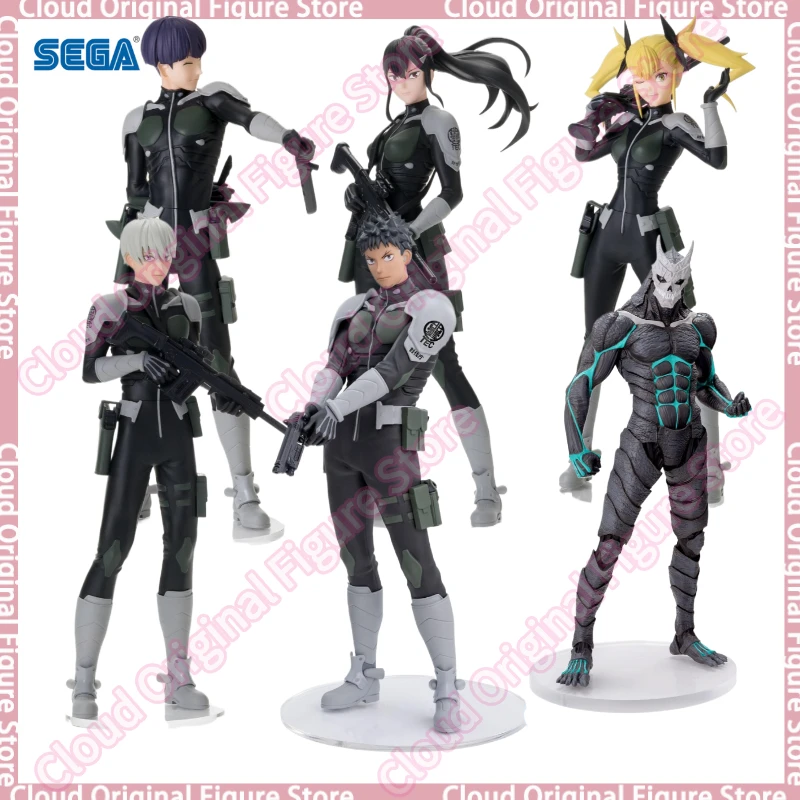 В наличии Оригинальный SEGA Luminasta Kaiju No. 8 Hibino Kafka Ashiro Mina Reno Ichikawa Shinomiya Kikoru Soushirou Аниме Фигурка Игрушки