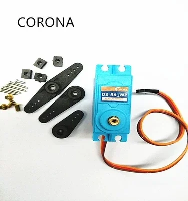 Corona DS-561WP ds561 wp 10 кг 64G цифровой сервопривод с металлической шестерней водонепроницаемый сервопривод для радиоуправляемых моделей KST Hitec