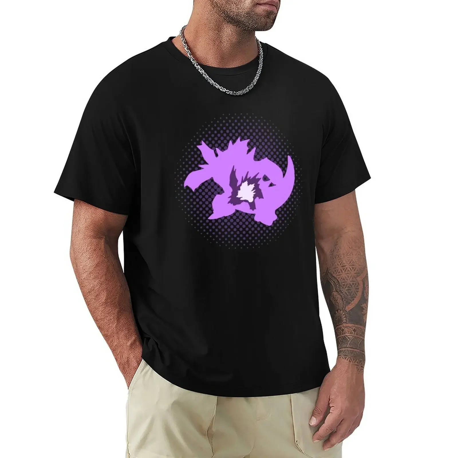 Мужская футболка Poke Nidoking Evolution, быстросохнущая футболка больших размеров, футболки с рисунком рэпера, мужские футболки в стиле аниме