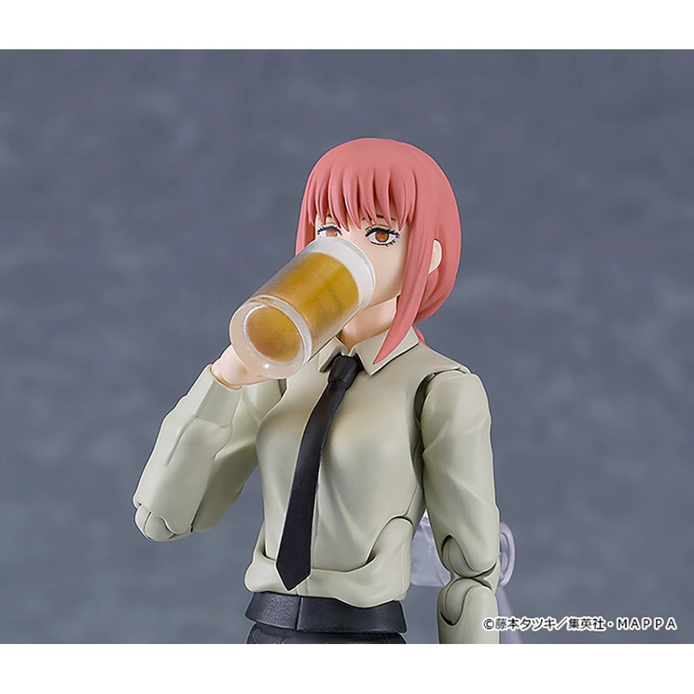 Фото MaxFactory Figma No.617 Makima бензопила Man 1/12 экшн-Кукла коллекционная Аниме Фигурка модель игрушка подарок №5