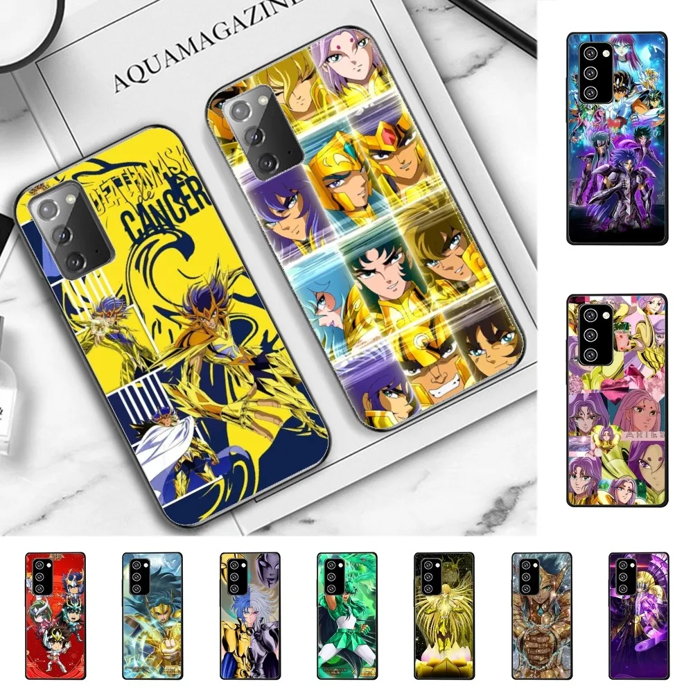 Чехол Saint Seiya для телефона Samsung Note 8 9 10 20 pro plus lite M 10 11 20 30 21 31 51 A 21 22 42 02 03