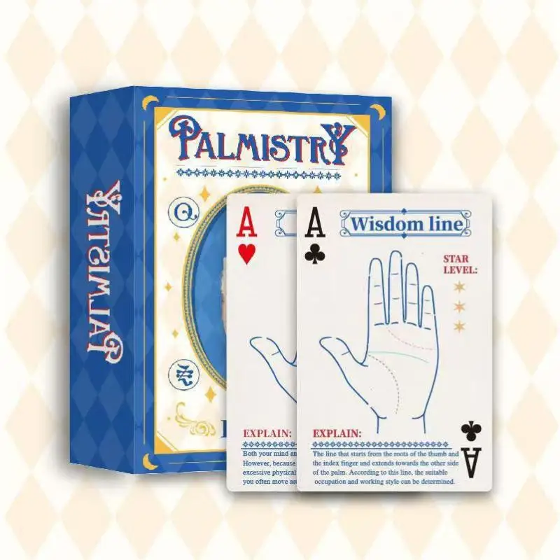 Фото Palmistry Водание Покер Игральные карты Игральные карты Играть в карточную игра Инструмент для самостоятельного восстановления №2