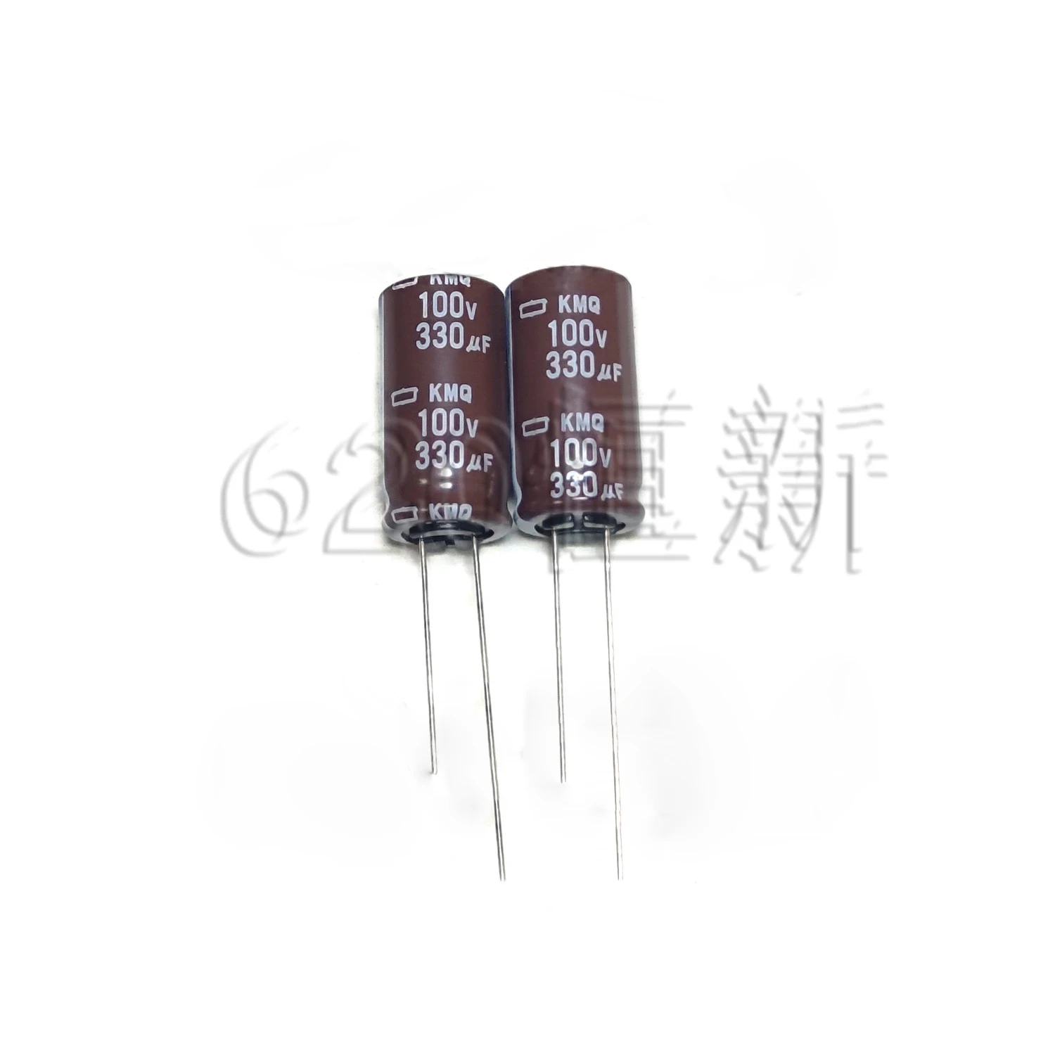 Фото 10 шт., 100V330UF KMQ 12. 5x25 EKMQ101ELL331MK25S, оригинальный новый Электролитический конденсатор NIPPON CHEMI-CON NCC, долгий срок службы, низкое сопротивление №2