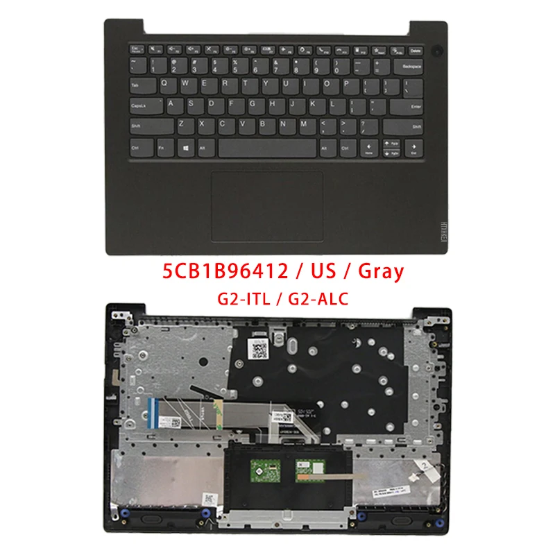 Фото Новинка для Lenovo V14 G2-ALC ITL/V14 G2 IJL; аксессуары для ноутбуков, английская клавиатура без подсветки 5CB1B96411 5CB1F36818 №2