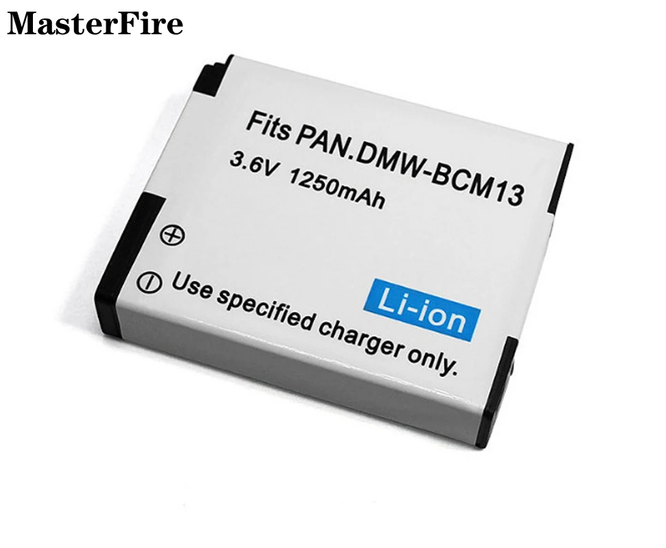 DMW-BCM13 DMW-BCM13E DMW-BCM13GK DMW-BCMPP 1250 мАч аккумулятор для камеры Panasonic Lumix DC-TS7 DMC-GH3 DMC-FT5 DMC-ZS30 аккумуляторы