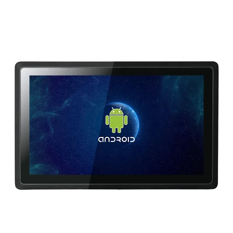 Промышленный планшет android, сенсорная панель с открытой рамкой poe, ЖК-дисплей монитор hmi, экран 15,6 дюйма, 1500 нит, 1920