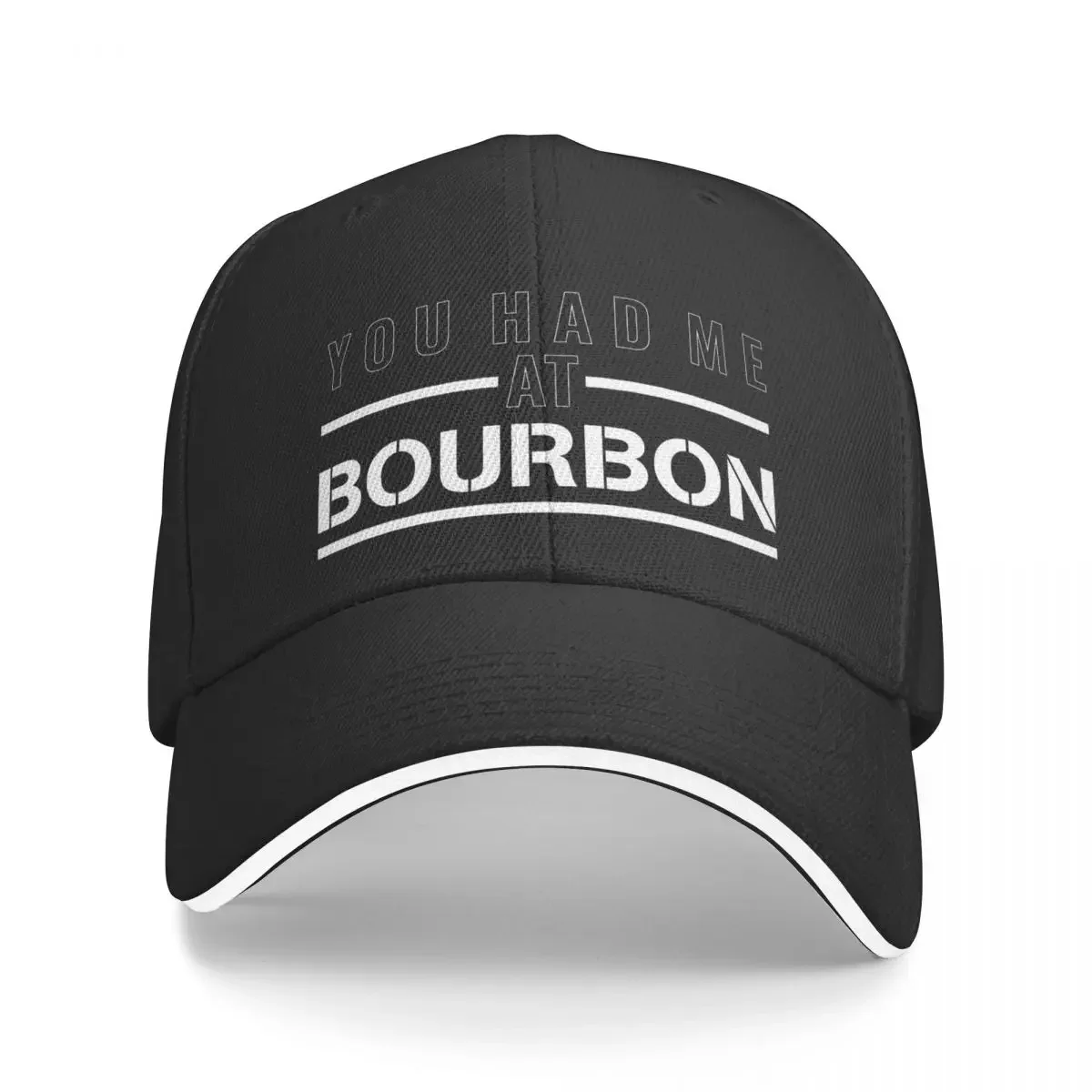 Бейсбольная кепка You had me at Bourbon, дизайнерская Кепка, пляжная шляпа от солнца для девушек и мужчин