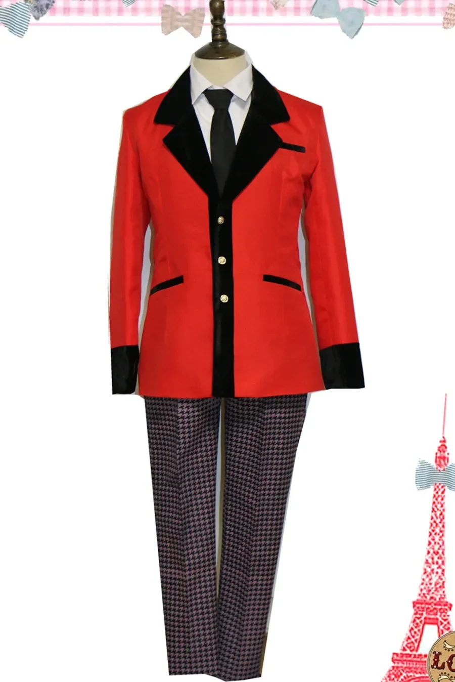 Kakegurui Compulsive Gambler костюмы для косплея Ryouta Suzui костюм аниме косплей японская униформа полный комплект для вечеринки на Хэллоуин