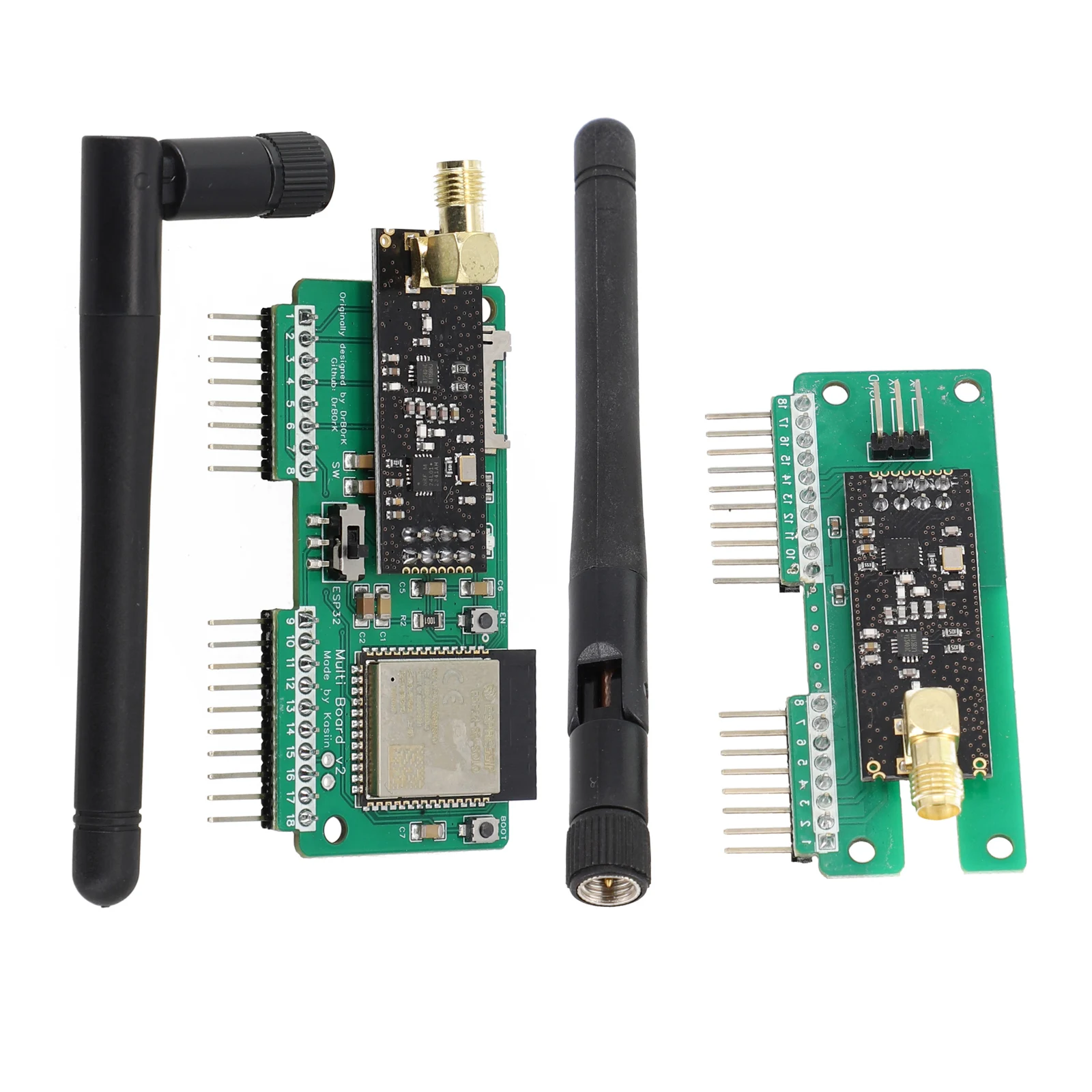 Фото Мультиплата NRF24 + ESP32/NRF24 модуль макетная плата модуль модификации GPIO CC1101 модуль для переворачивания в положение №5