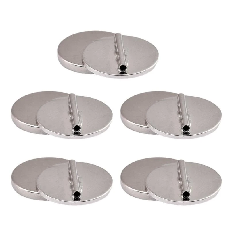 5pcs Brooch Converter Harm Breecle Magnet Guckle для бирки с застежкой для шарф