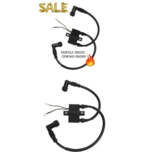 2 шт. сменная катушка зажигания 3A0-06048-1 для nissan NS25C2 NS2 и подвесных моторов Belgatsu 25 30 3G2-06050
