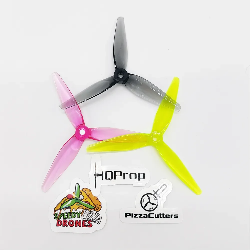 4CW 4CCW HQPROP PizzaCutters 5037 5x3,7x3 5 дюймов пропеллер реквизит поликарбонат для фристайла FPV гоночный Дрон