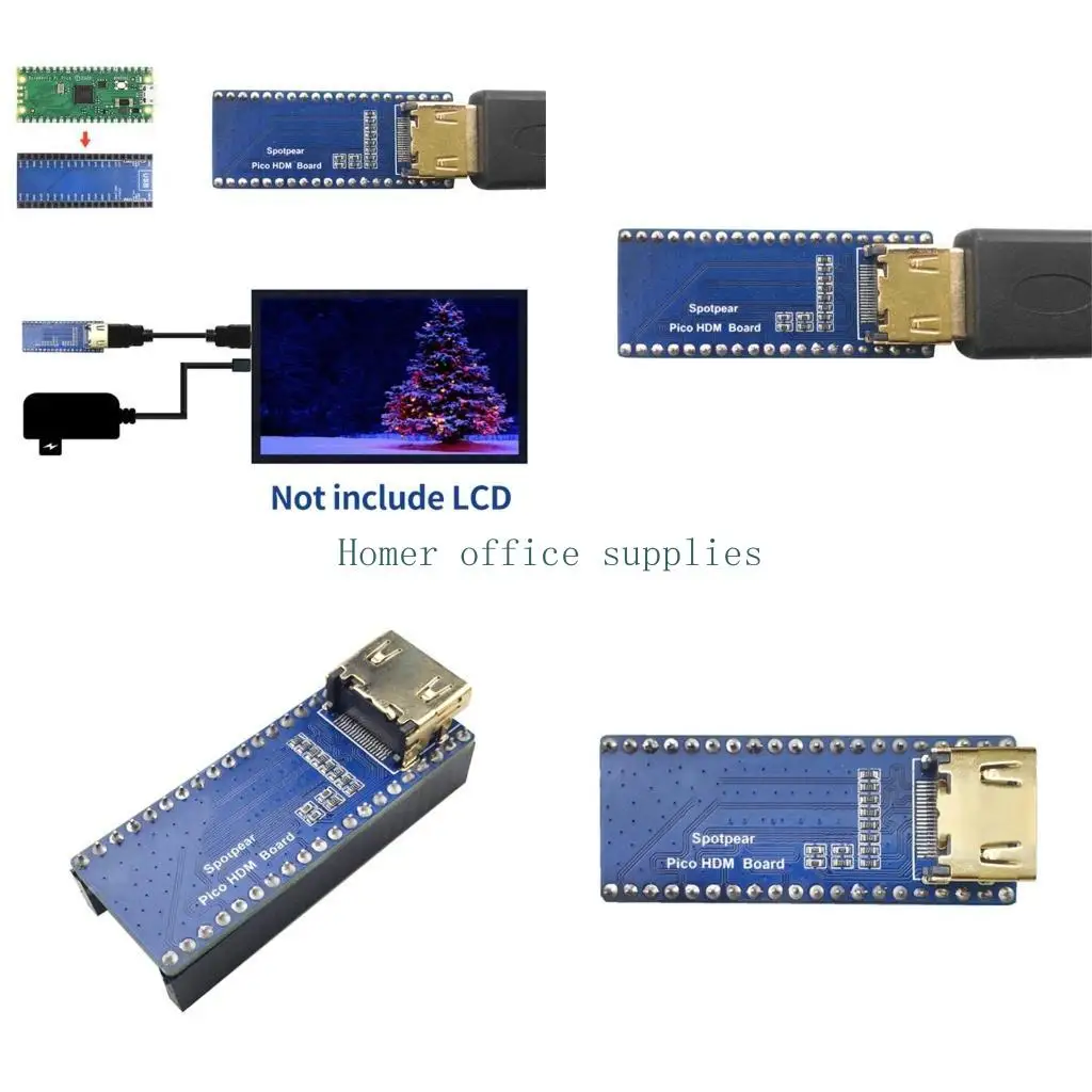 K43B Удобно DVI-дисплеи и HDMI-совместимая доска для расширения для PICO Poard