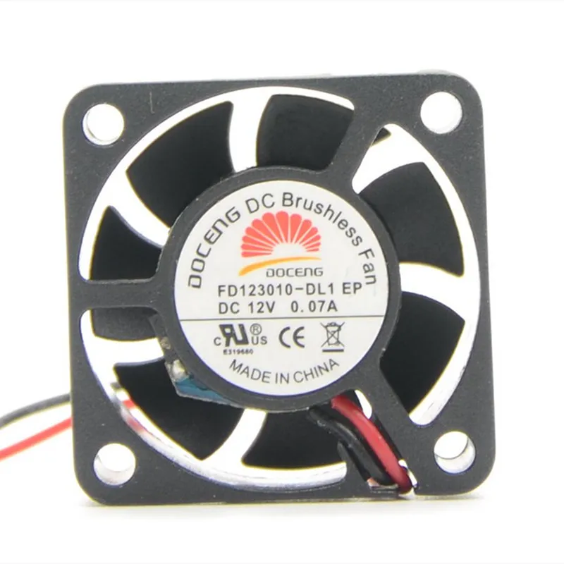FD123010-DL1 EP 3010 Вентилятор с двойным шарикоподшипником 3 см 3 см 30 мм 12 В 0,07 А сверхпрочный охлаждающий вентилятор Запчасти для бытовой техники