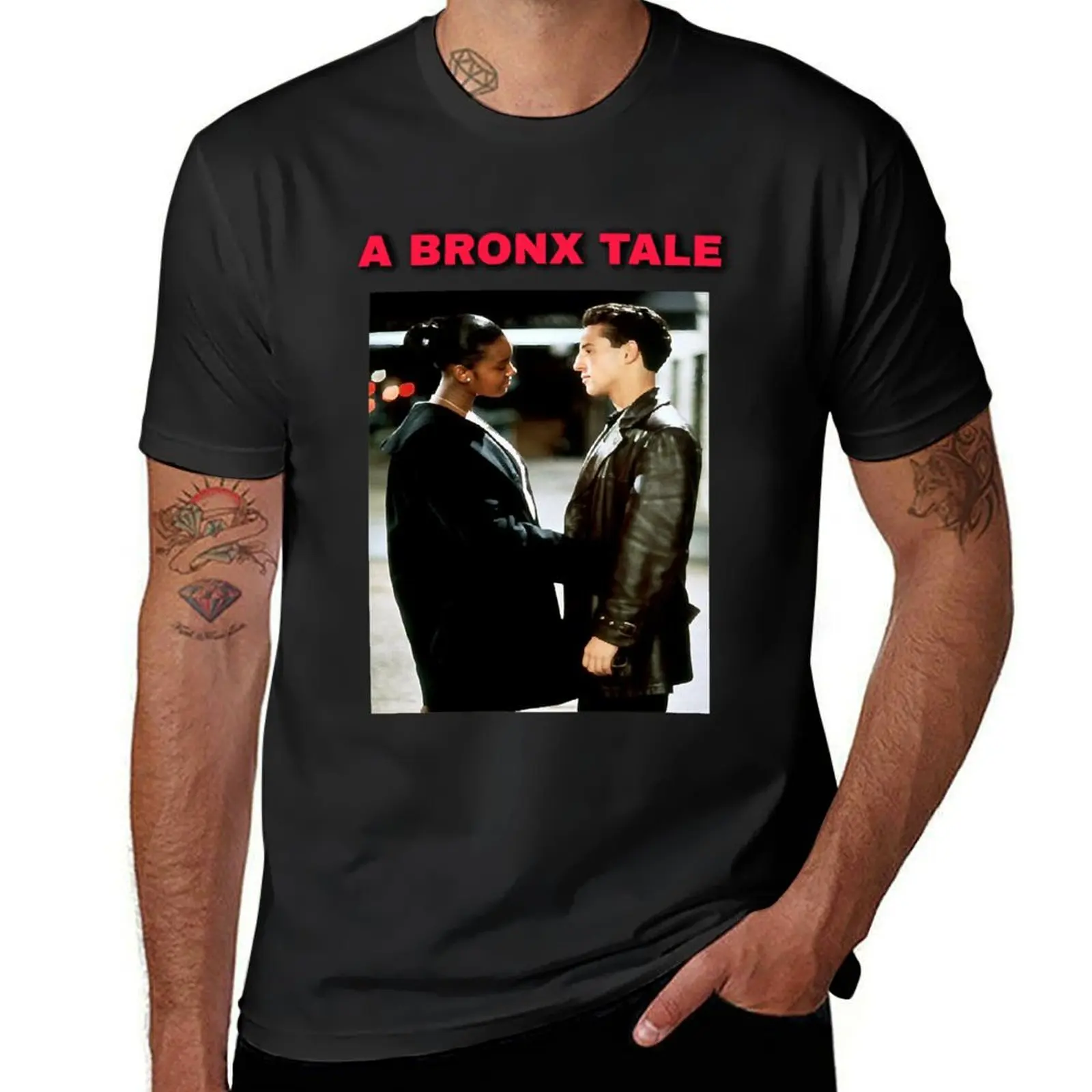 Футболка A BRONX TALE, корейская модная Милая одежда, мужские футболки на заказ