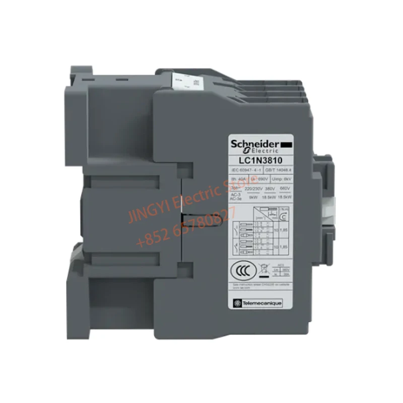 Фото Schneider Easy TeSys Control 3P Контактор переменного тока Катушка переменного тока LC1N3810Q5N LC1N3810B5N LC1N3810CC5N LC1N3810E5N LC1N3810F5N LC1N3810M5N №2
