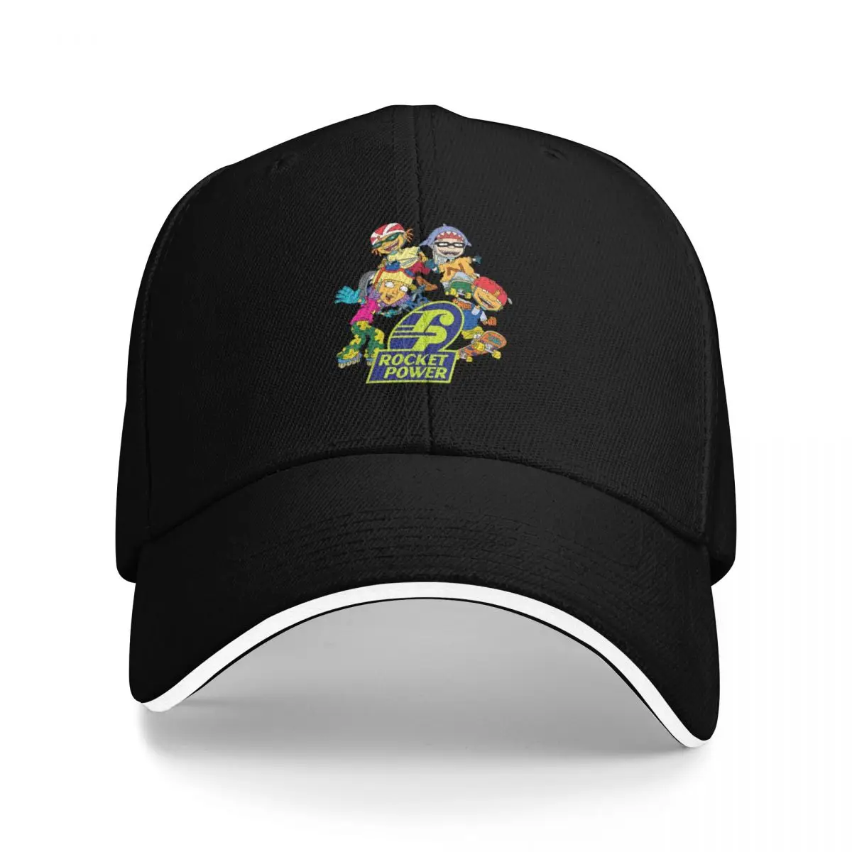 Nickelodeon Rocket Power Character Бейсболка мужская шляпа большого размера дизайнерская кепка Женские кепки Мужские