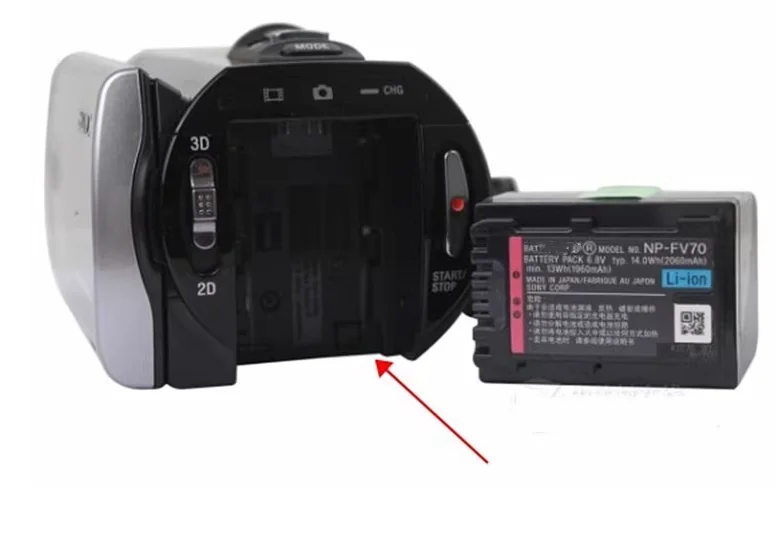 Фото Высокопроизводительный аккумулятор для камеры NP-FV70 NP FV70 1960 мАч для Sony FP50 FP90 FP91 FH50 FH70 FH60 FH100 HDR-CX170 HDR-CX300 CX170 №3