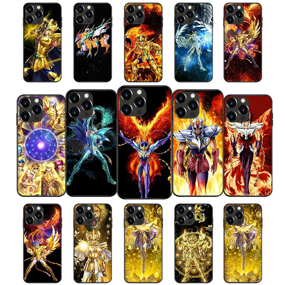 Мягкий чехол для Samsung S21 FE S22 S23 A01 A02 M02 M02S A02S A03S A10 A10S A11 Plus Ultra HK-54 Saint Seiya