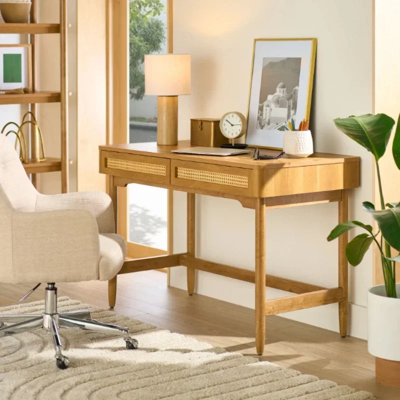 Офисный ноутбук из светлого медового шпона, Better Homes&Gardens Caning Desk (art.: 3920cce8c804e) - 3920cce8c804e