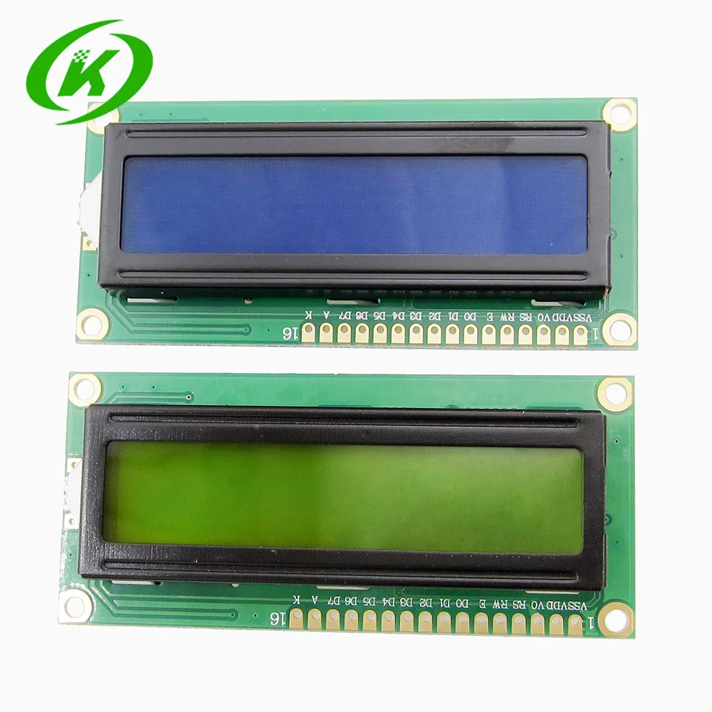 Фото 1 комплект IIC/I2C + LCD 1602, синяя/зеленая пластина адаптера ЖК-дисплея с подсветкой №2