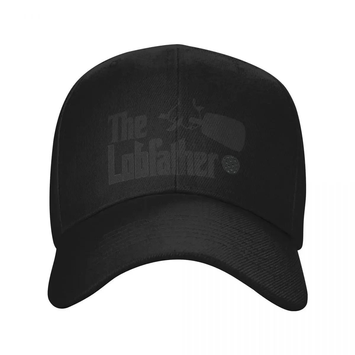 The Pickleball Lobfather — забавная черно-белая графика, вдохновленная классическим фильмом и лобцом на бейсболке Pickleball.
