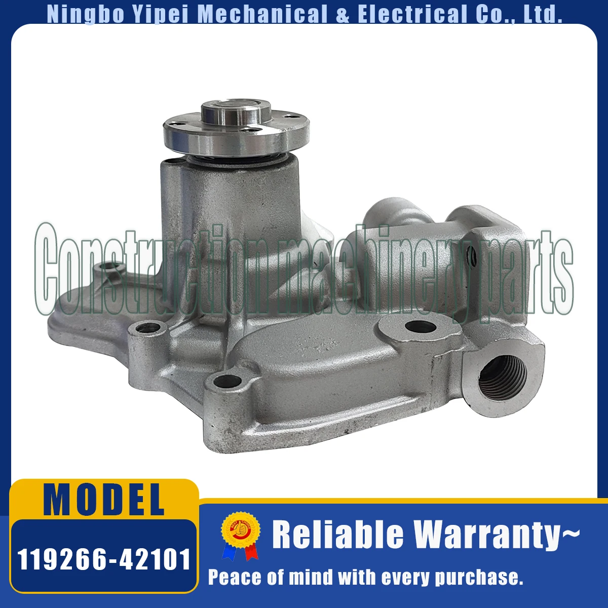 119266 -42101 3TNE68 6L Водяной насос для двигателя Yanmar 3D68E 3TNE68 119266 -42100 119266 -42101 Komatsu PC15R-8 PC12R-8 2D68E (art.: 3920ccc1b0b08) - 3920ccc1b0b08
