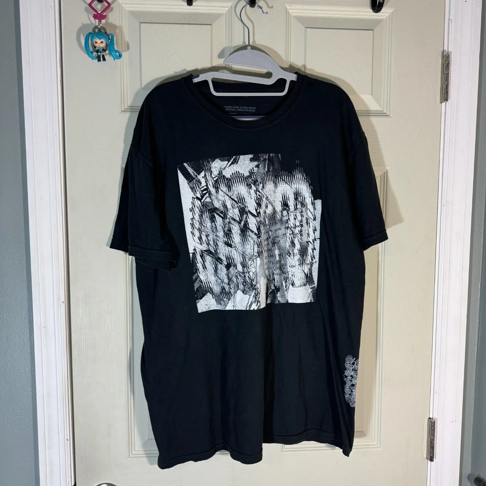 Рубашка Yung Lean Warlord sz L Bladee, дренажная группа ecco2k, дёрл-Марк, Дод-мальчики