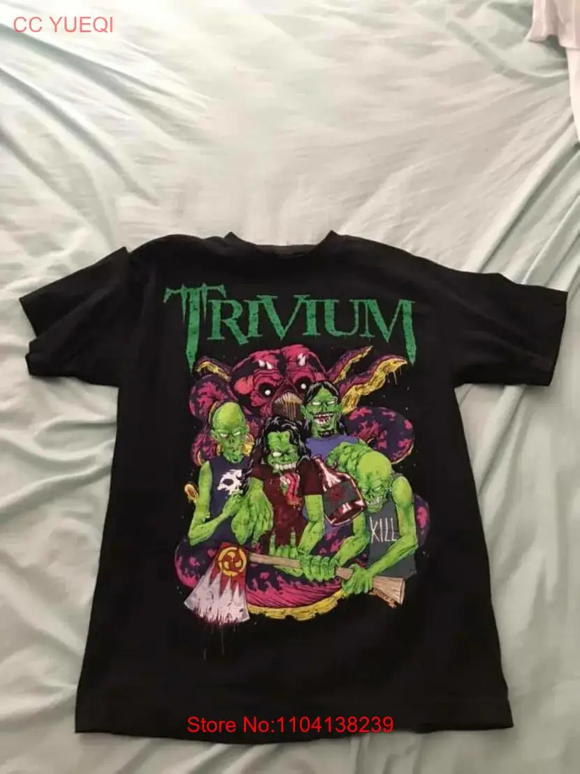 Футболка Trivium Band из тяжелого металла, Черная