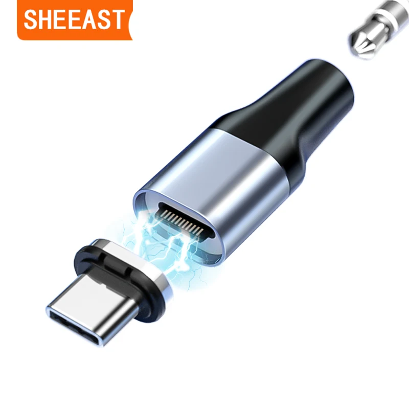 Магнитный адаптер с разъемом USB Type-C на 3,5 мм, аудиоразъем Hi-Fi 3,5 мм, преобразователь Aux в Google Nexus 6 5 4XL, Samsung Galaxy S21 S20